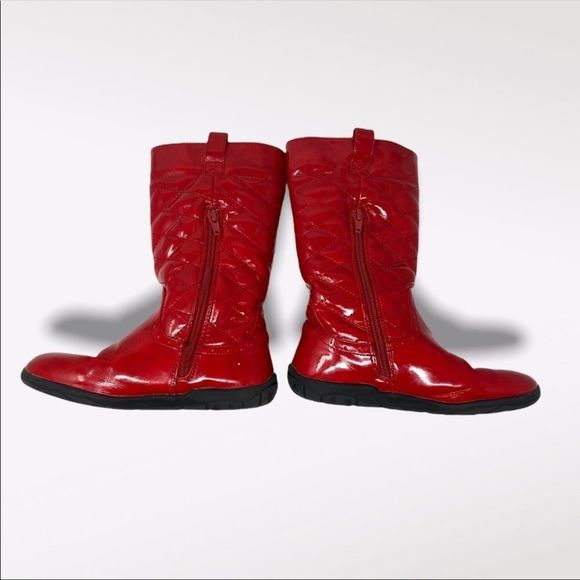 KENNETH COLE REACTION | Kids Red Boots - Picture 8 of 10